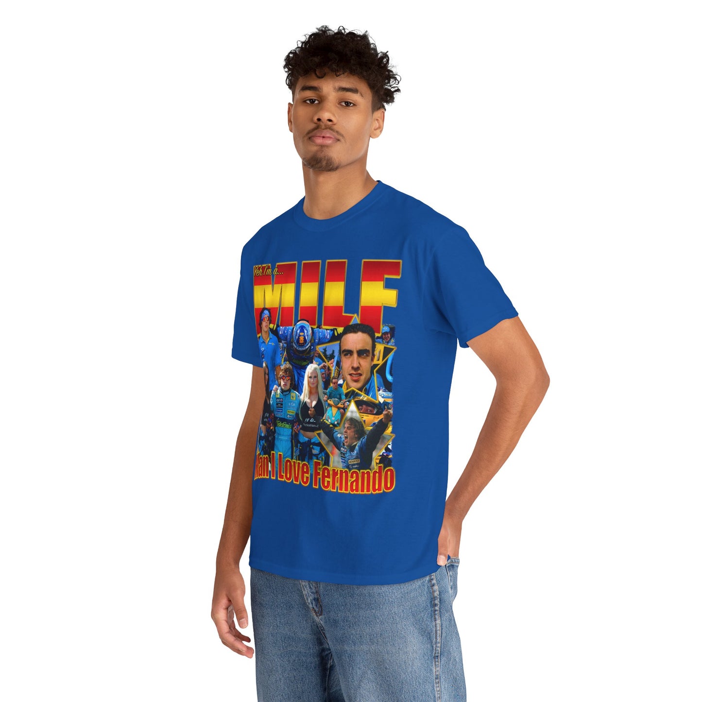 - *NEW* Fernando Alonso MILF Tee T-shirt