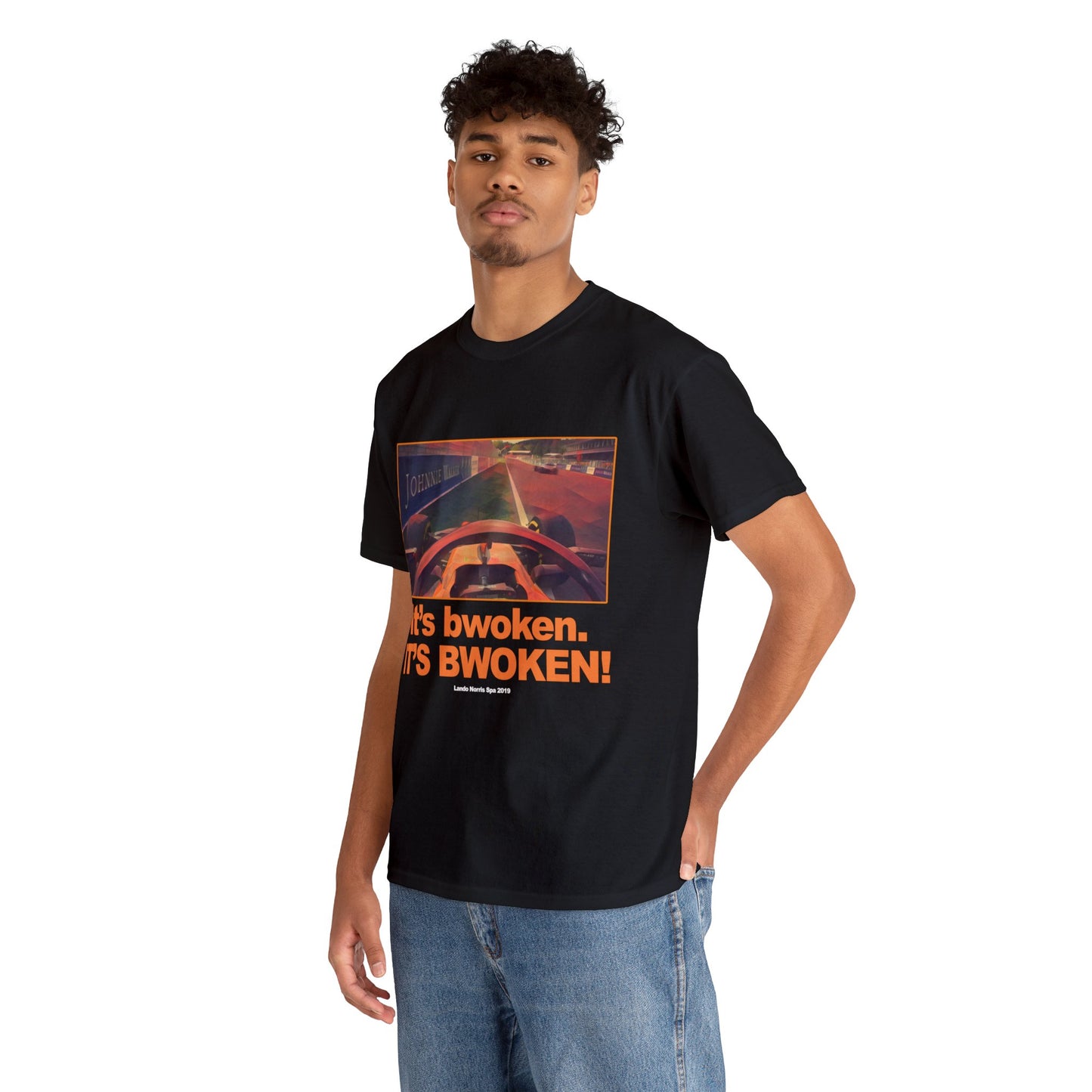 Lando Norris It's Bwoken! Meme Tee