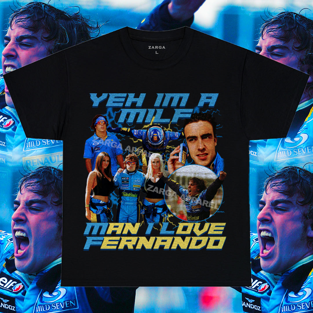 Fernando Alonso MILF Meme Tee