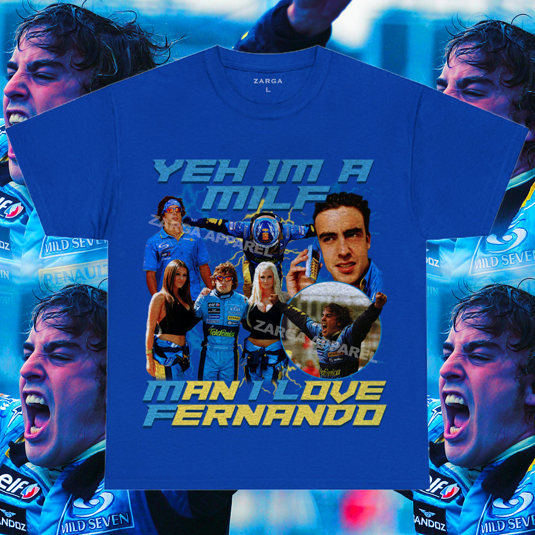Fernando Alonso MILF Meme Tee