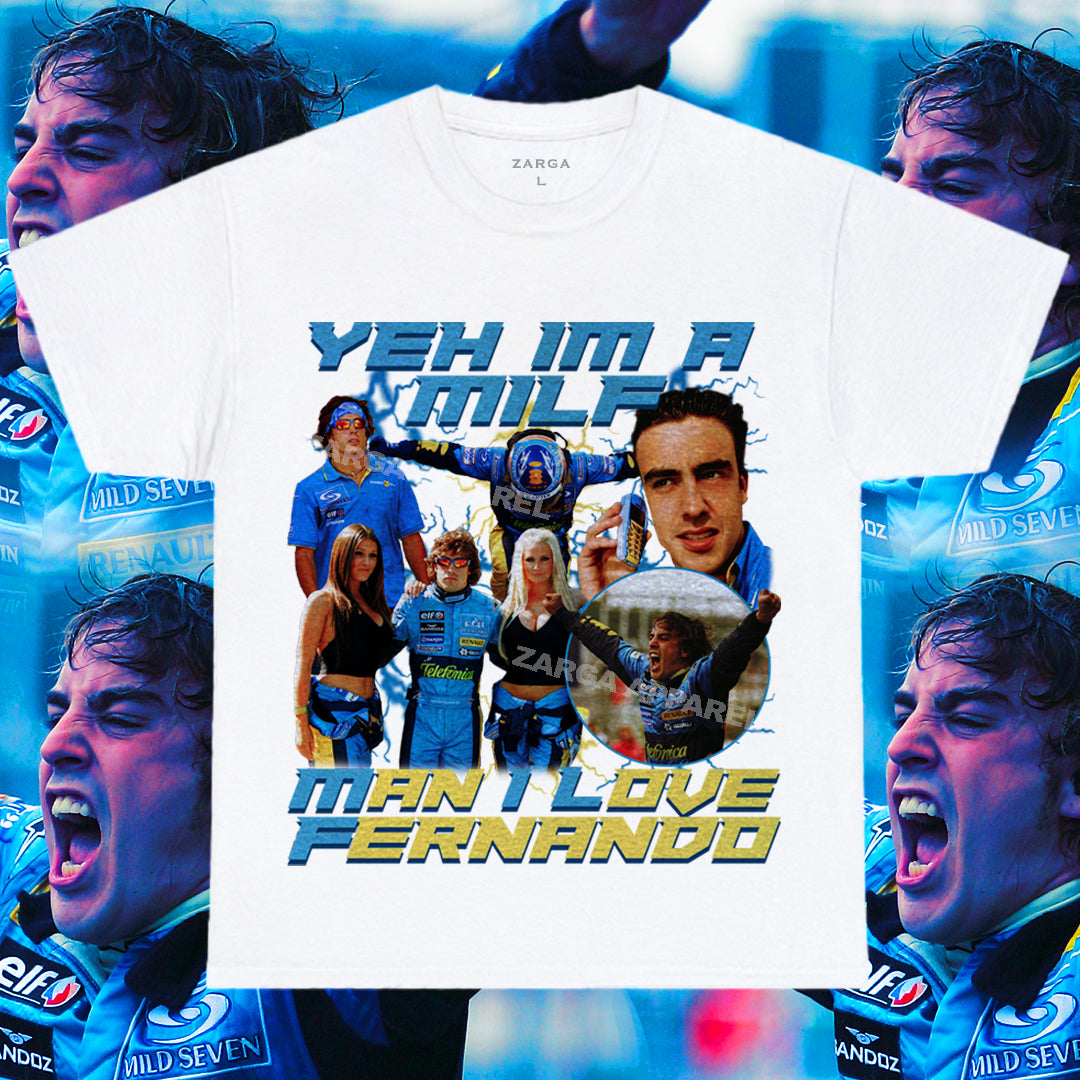 Fernando Alonso MILF Meme Tee