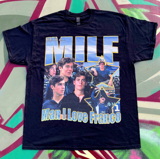 Franco Colapinto F1 MILF Tee T-shirt