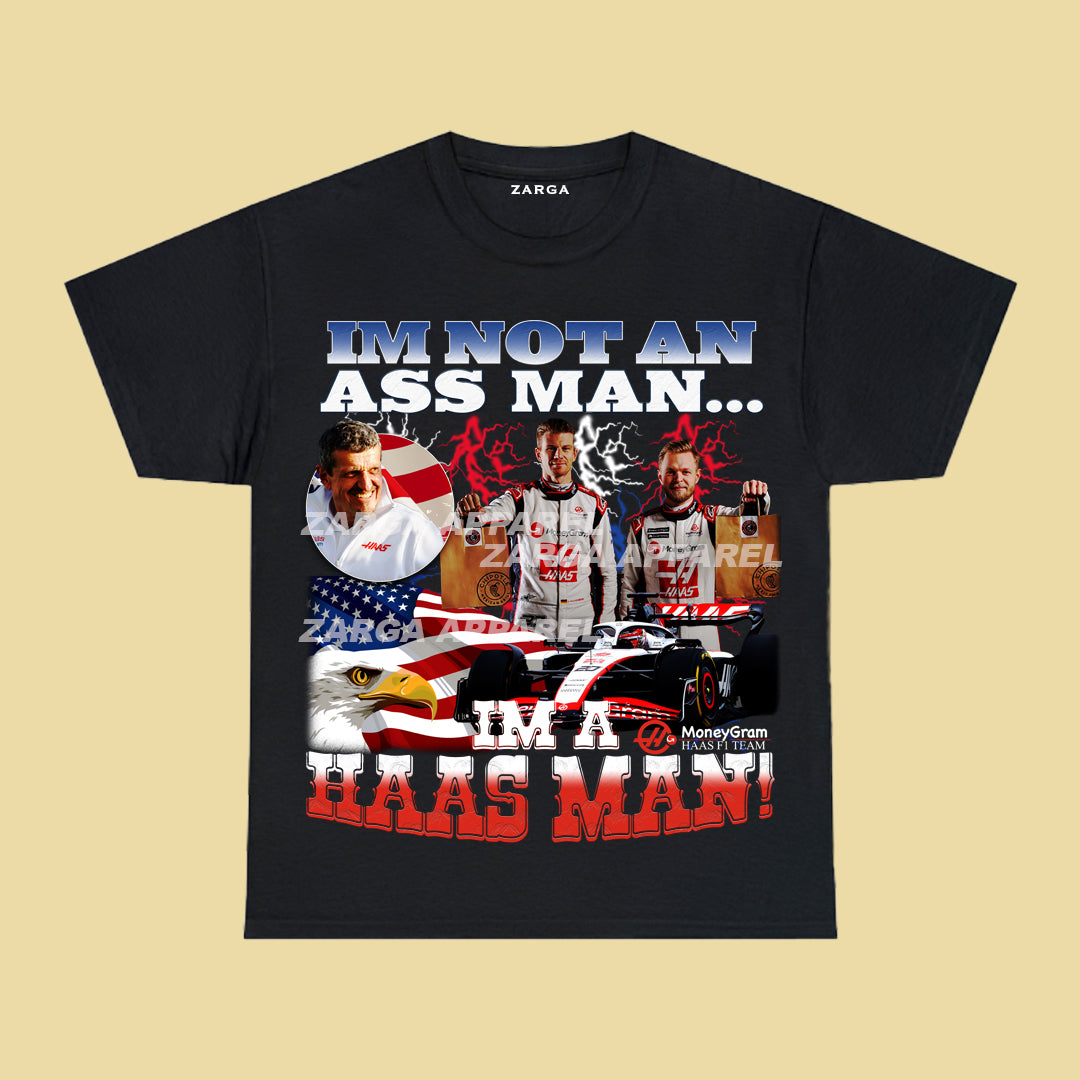 T-shirt homme Team Haas F1 2022 bleu