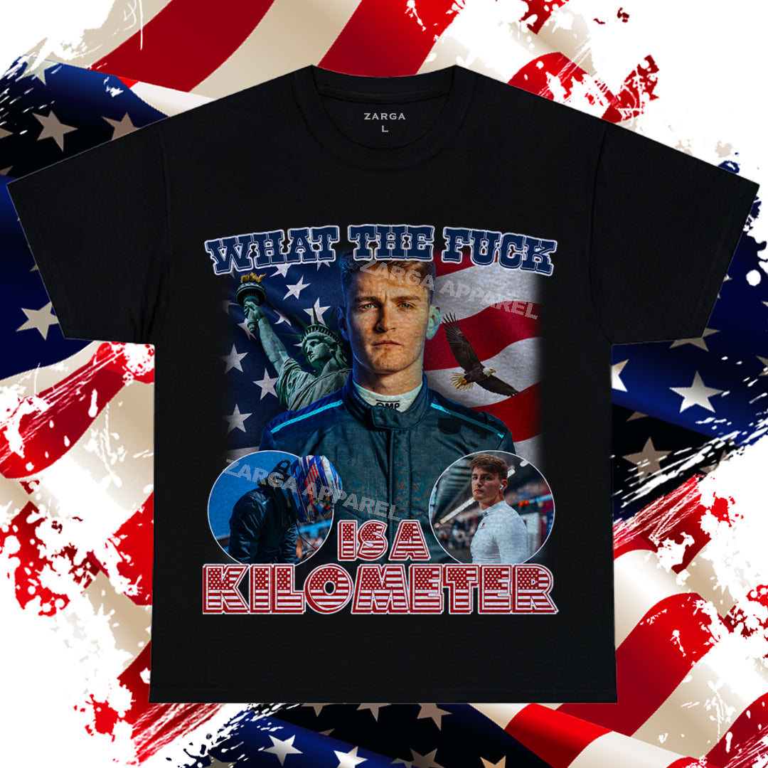 Logan Sargeant Williams WTF IS A KM Meme Tee