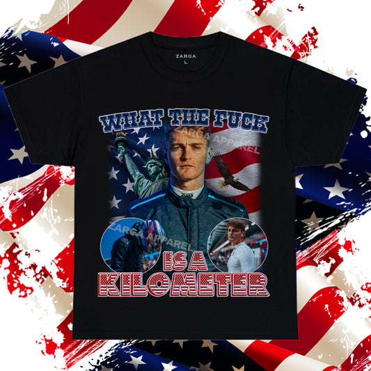 Logan Sargeant Williams WTF IS A KM Meme Tee