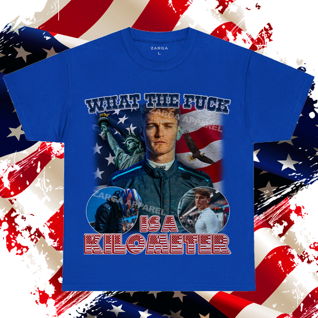 Logan Sargeant Williams WTF IS A KM Meme Tee