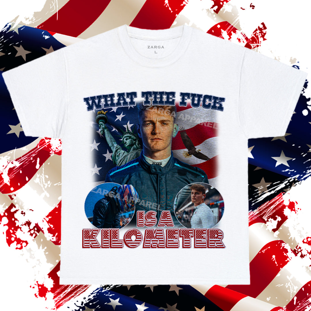 Logan Sargeant Williams WTF IS A KM Meme Tee