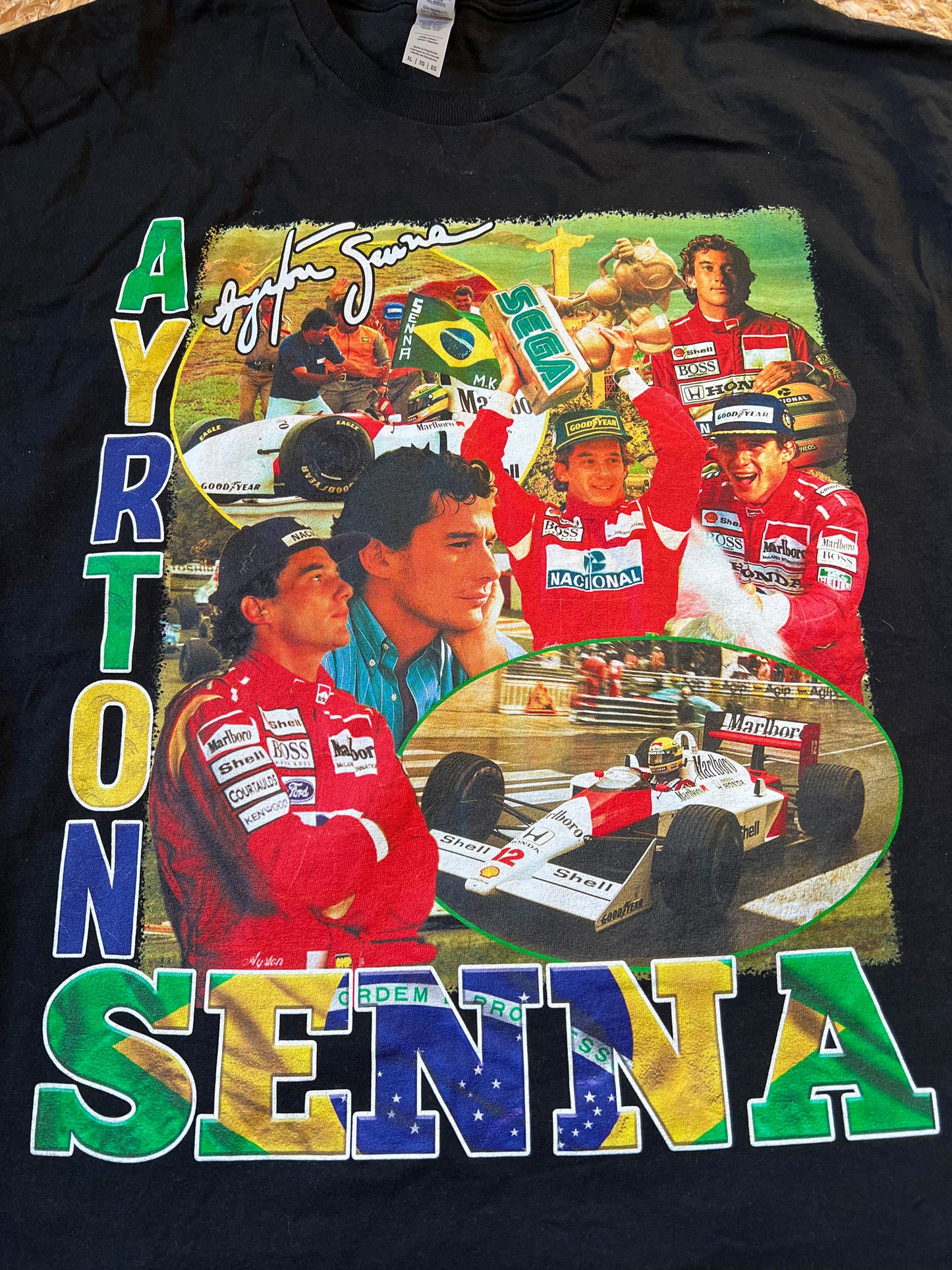 Ayrton Senna McLaren Legend Tee