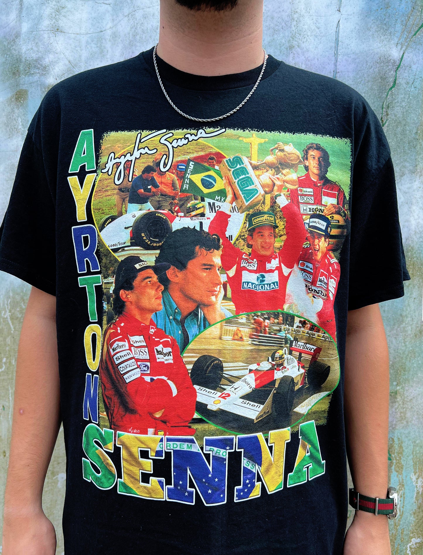 Ayrton Senna McLaren Legend Tee