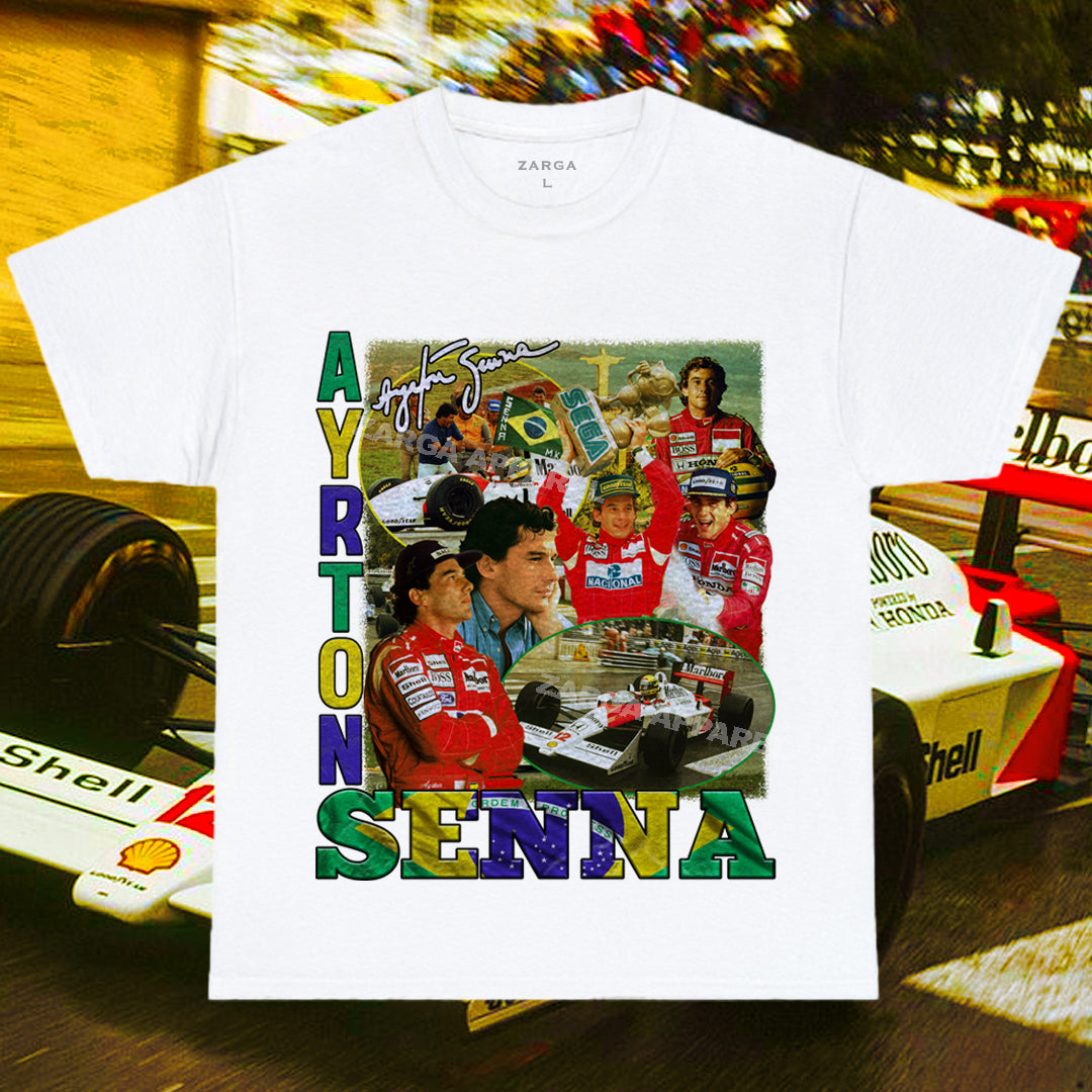 Ayrton Senna McLaren Legend Tee