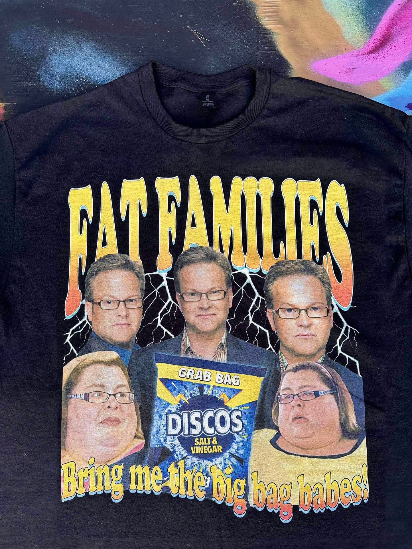 Fat Families Meme tee t-shirt