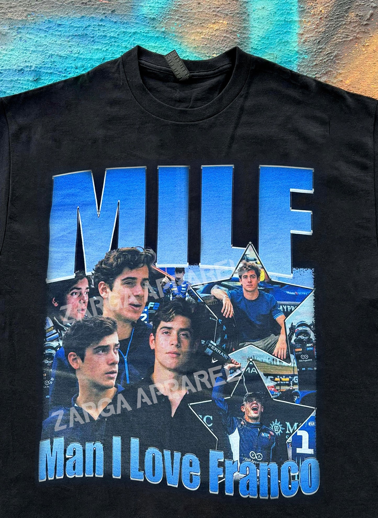 Franco Colapinto MILF F1 Formula 1 Meme Tee T-shirt