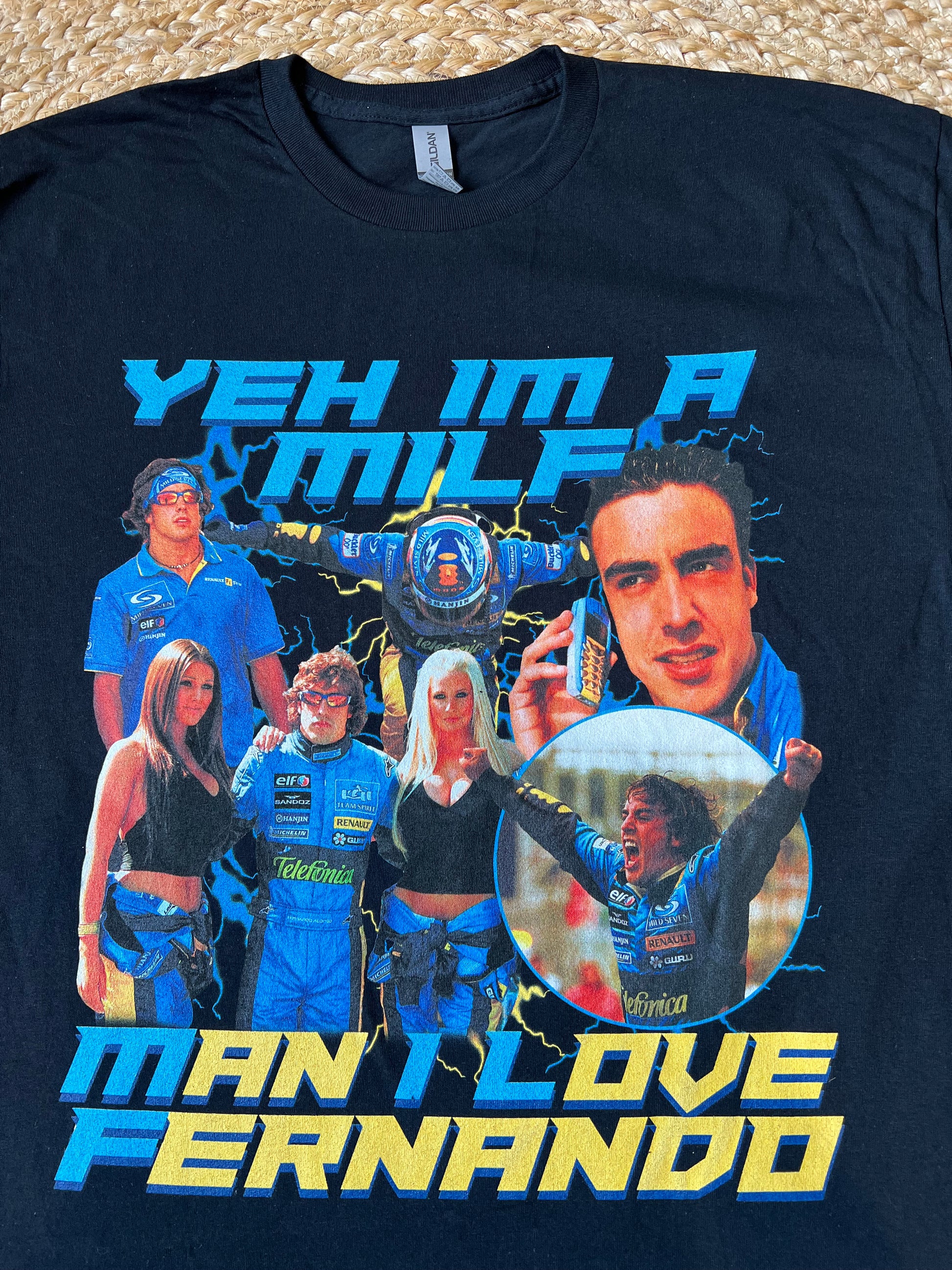 Fernando Alonso MILF Meme Tee – ZargaApparel