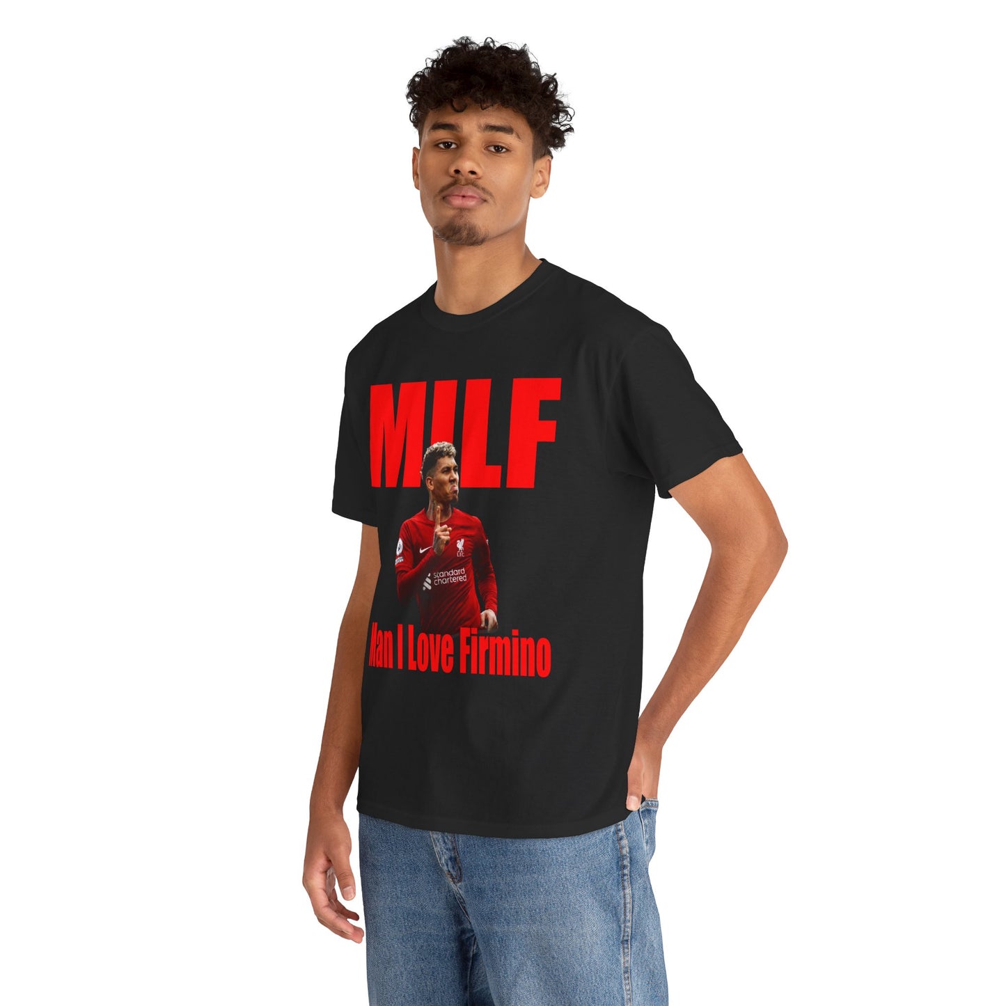 Roberto Firmino MILF meme tee t-shirt