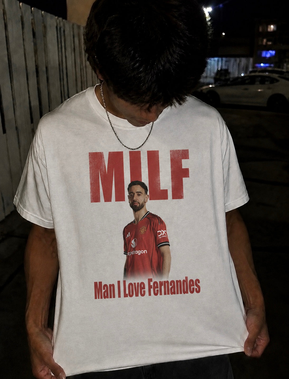 Bruno Fernandes MILF meme tee t-shirt