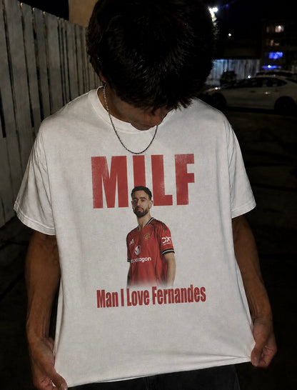 Bruno Fernandes MILF meme tee t-shirt