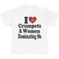 Crumpets Women Dominating Me funny meme tee t-shirt