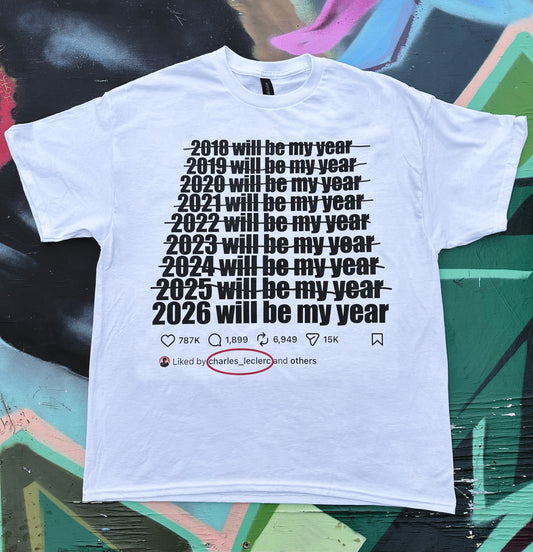 Charles Leclerc F1 Formula 1 2026 meme funny tee t-shirt