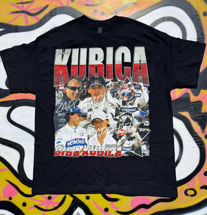 Robert Kubica Sauber F1 Formula 1 Tee T-shirt