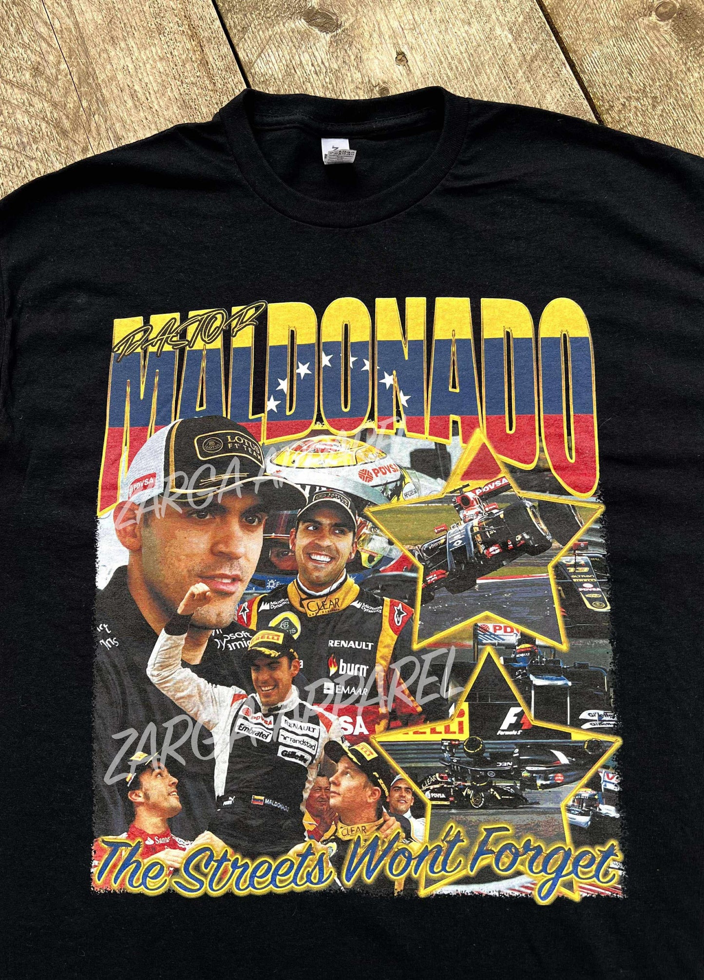 Pastor Maldonado F1 Formula 1 Meme Tee T-shirt