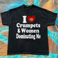 Crumpets Women Dominating Me funny meme tee t-shirt