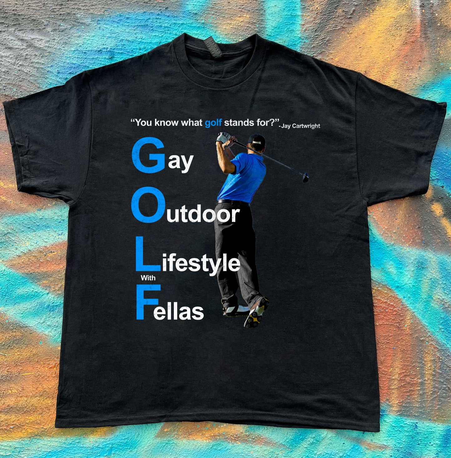 Golf Meme Jay Cartwright meme funny tee t-shirt