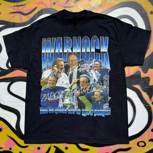 Neil Warnock meme funny graphic tee t-shirt