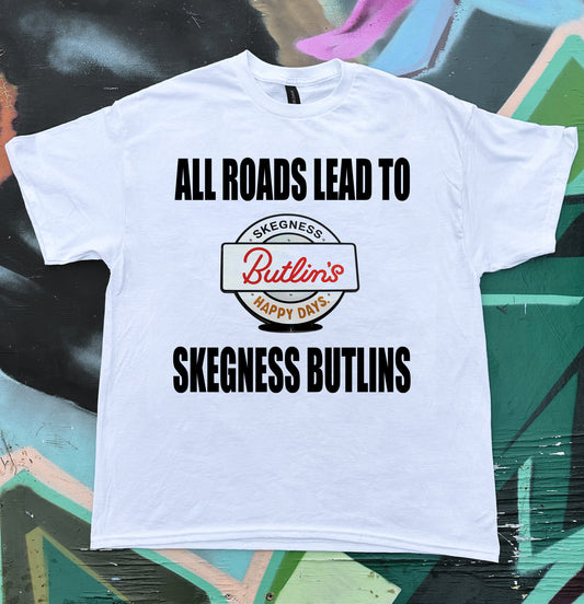 Skegness Butlins UK meme funny tee t-shirt