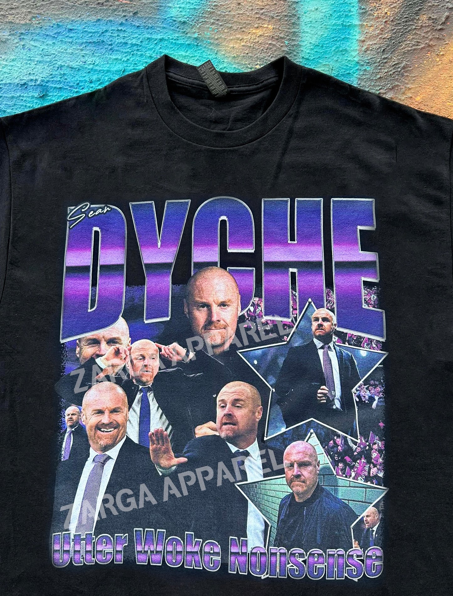 Sean Dyche Utter Woke Nonsense football meme funny tee t-shirt