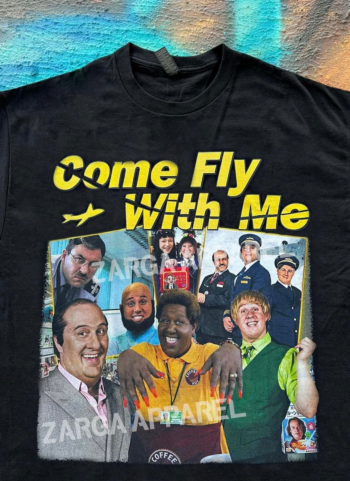Come Fly With Me meme funny tee t-shirt