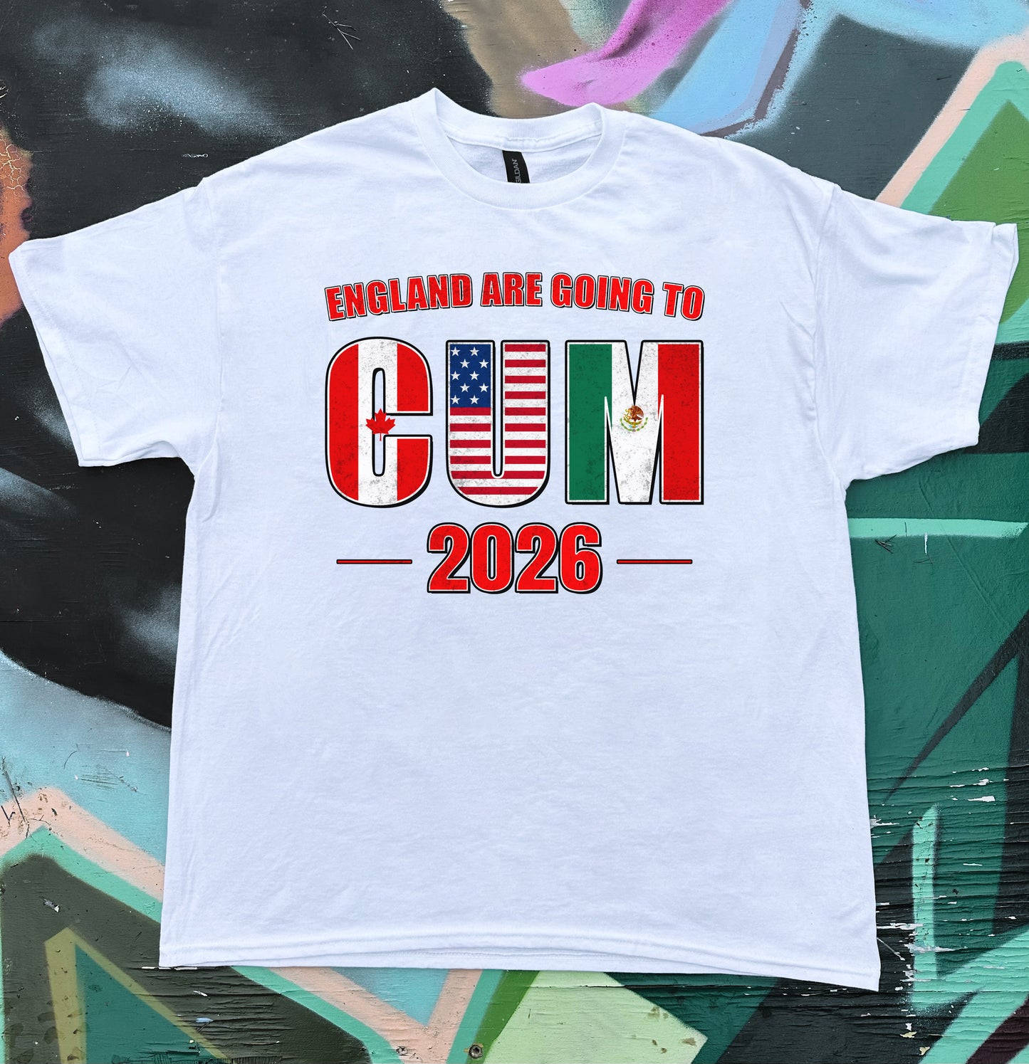WC 2026 CUM England Football meme funny tee t-shirt