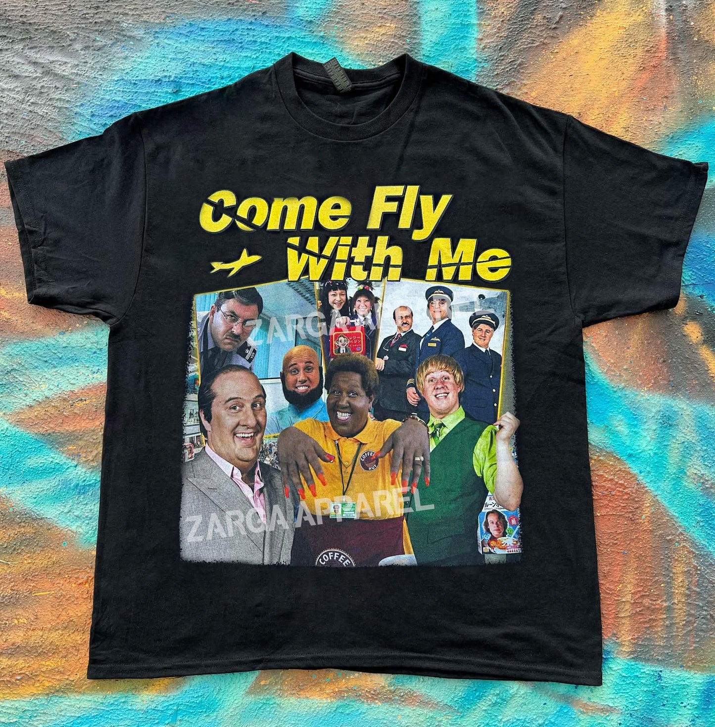 Come Fly With Me meme funny tee t-shirt