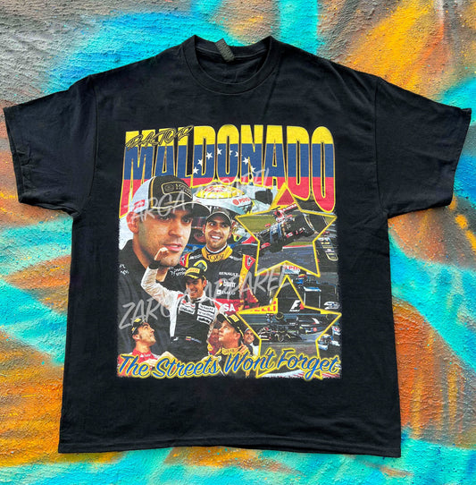 Pastor Maldonado F1 Formula 1 Meme Tee T-shirt