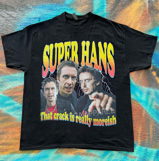 Super Hans Peep Show meme funny tee t-shirt