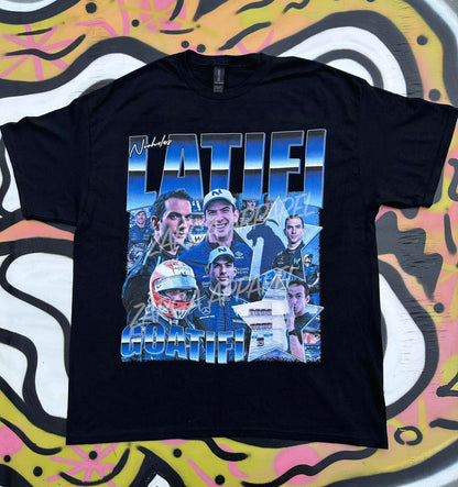 Nicholas Latifi Williams F1 Formula 1 Meme tee t-shirt