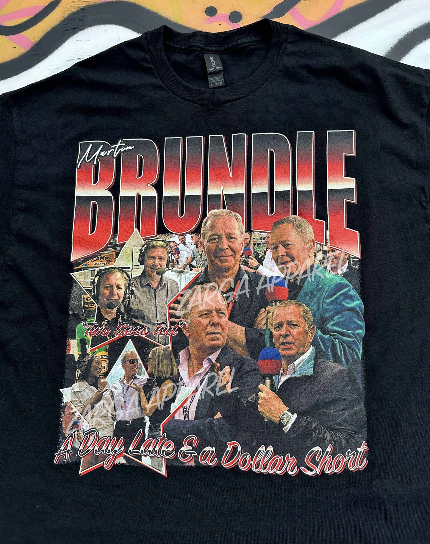 Martin Brundle F1 Formula 1 Meme tee t-shirt