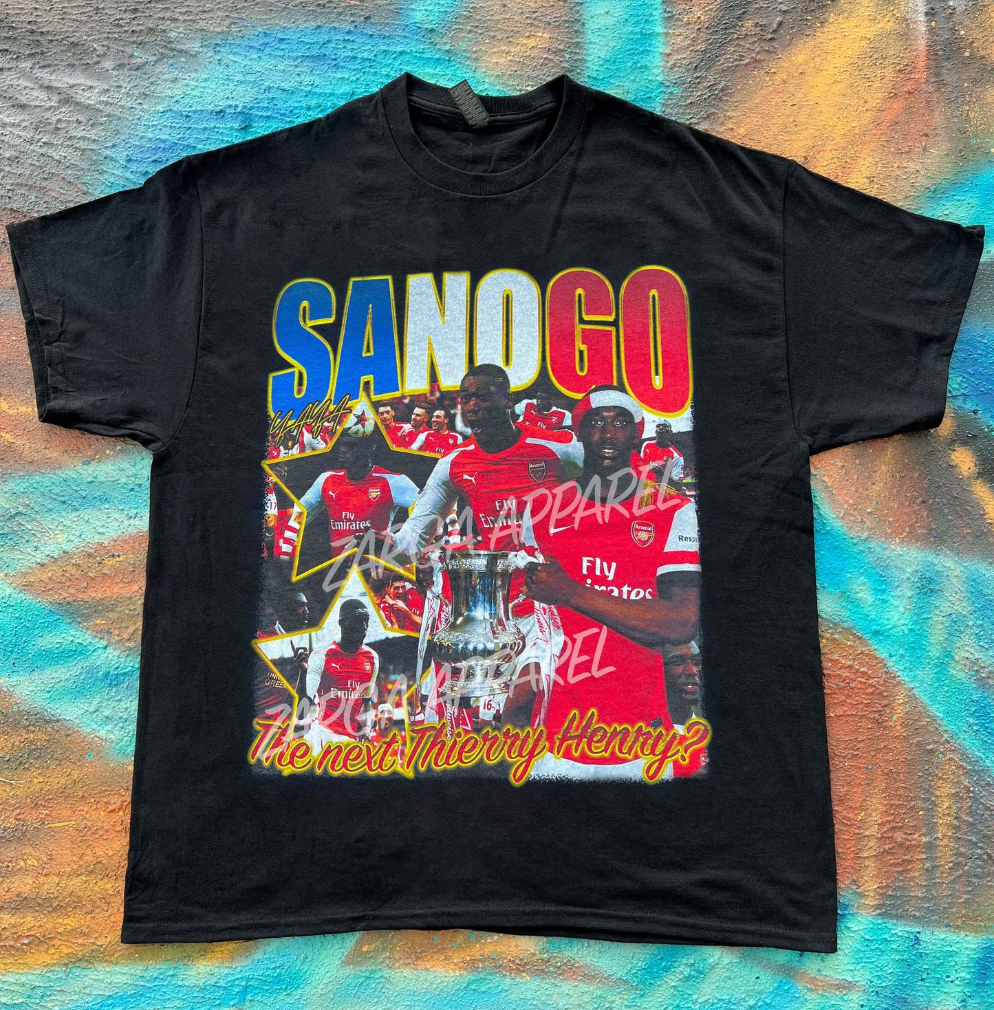 Yaya Sanogo Arsenal Football Meme tee t-shirt