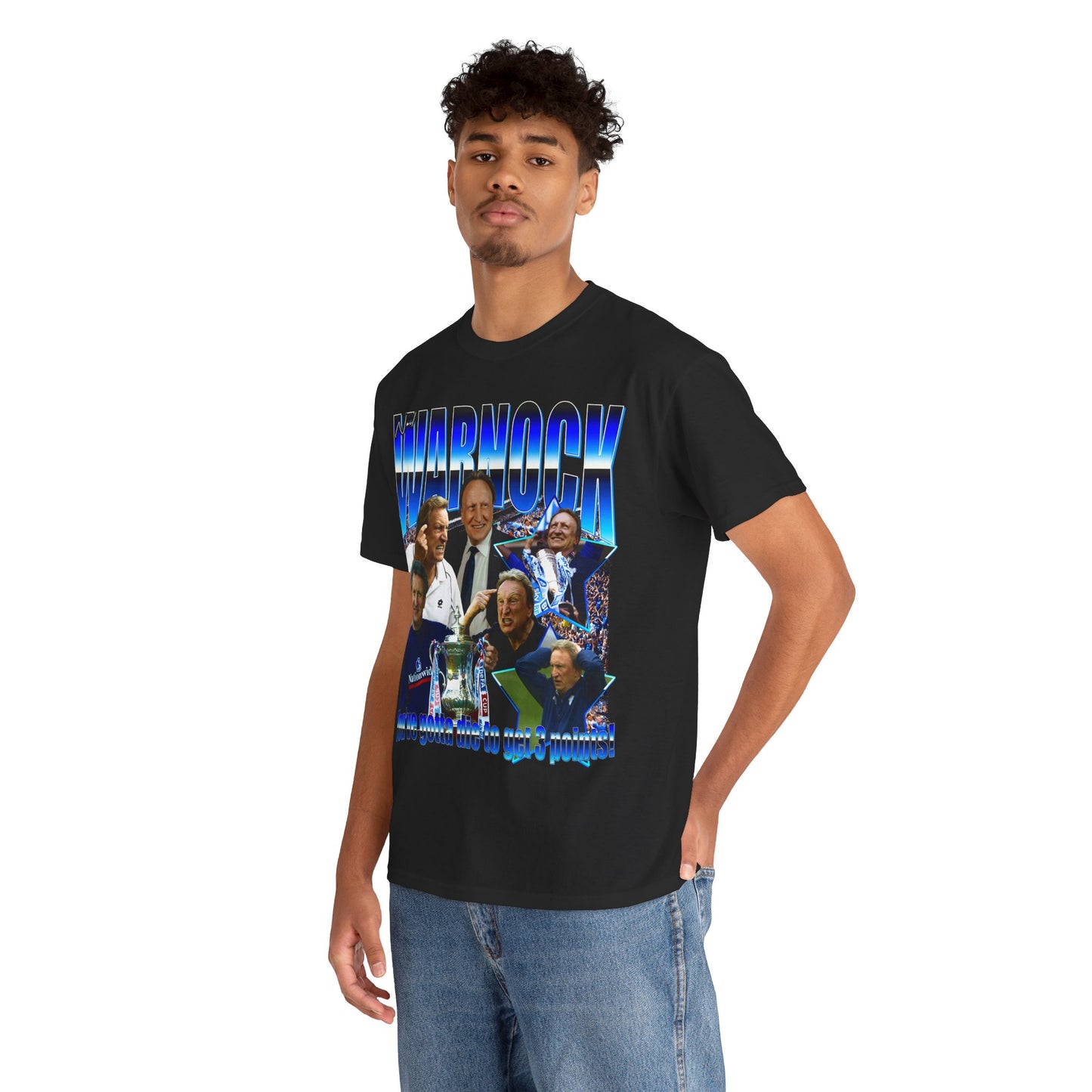 Neil Warnock meme funny graphic tee t-shirt