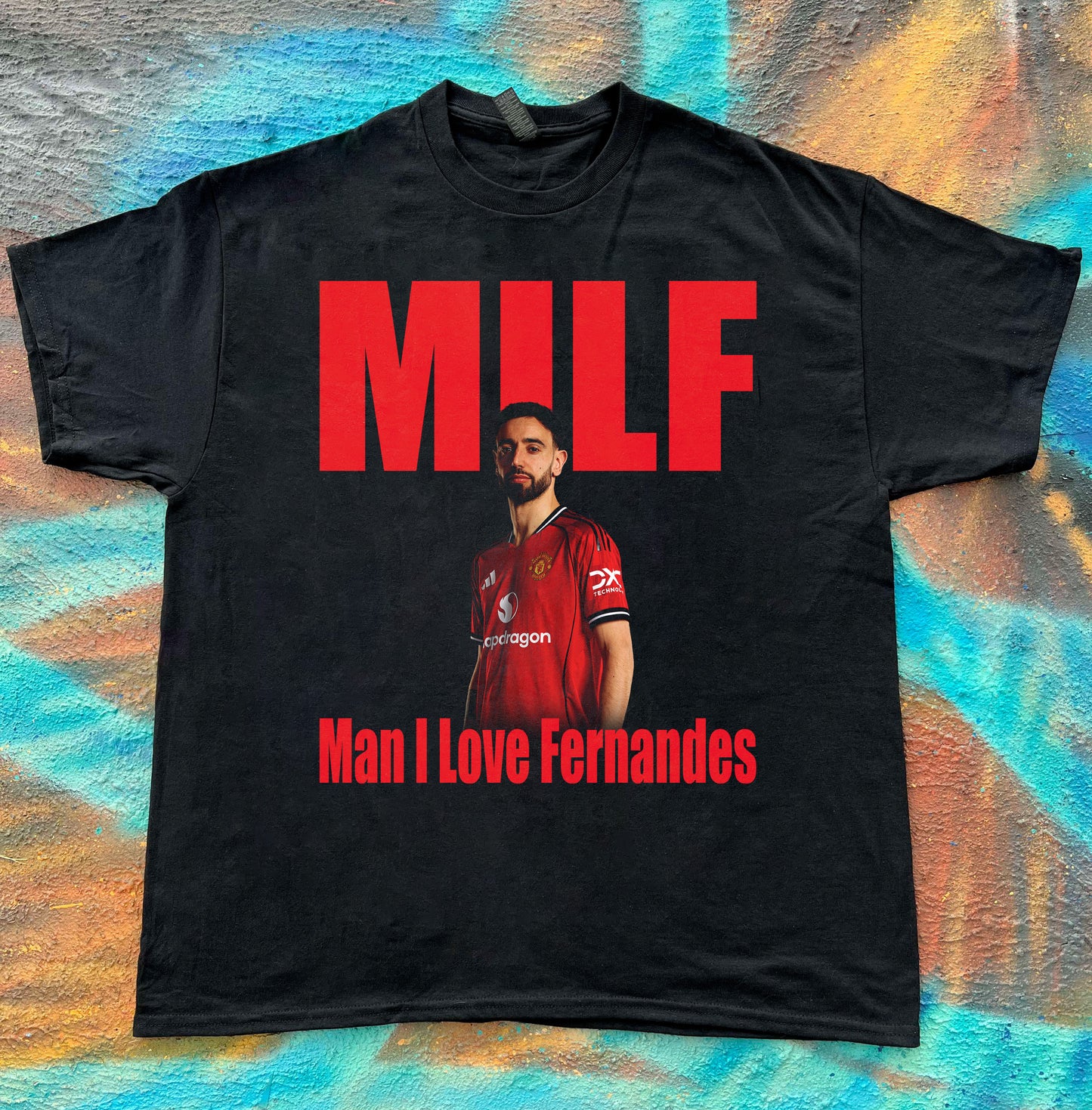Bruno Fernandes MILF meme tee t-shirt