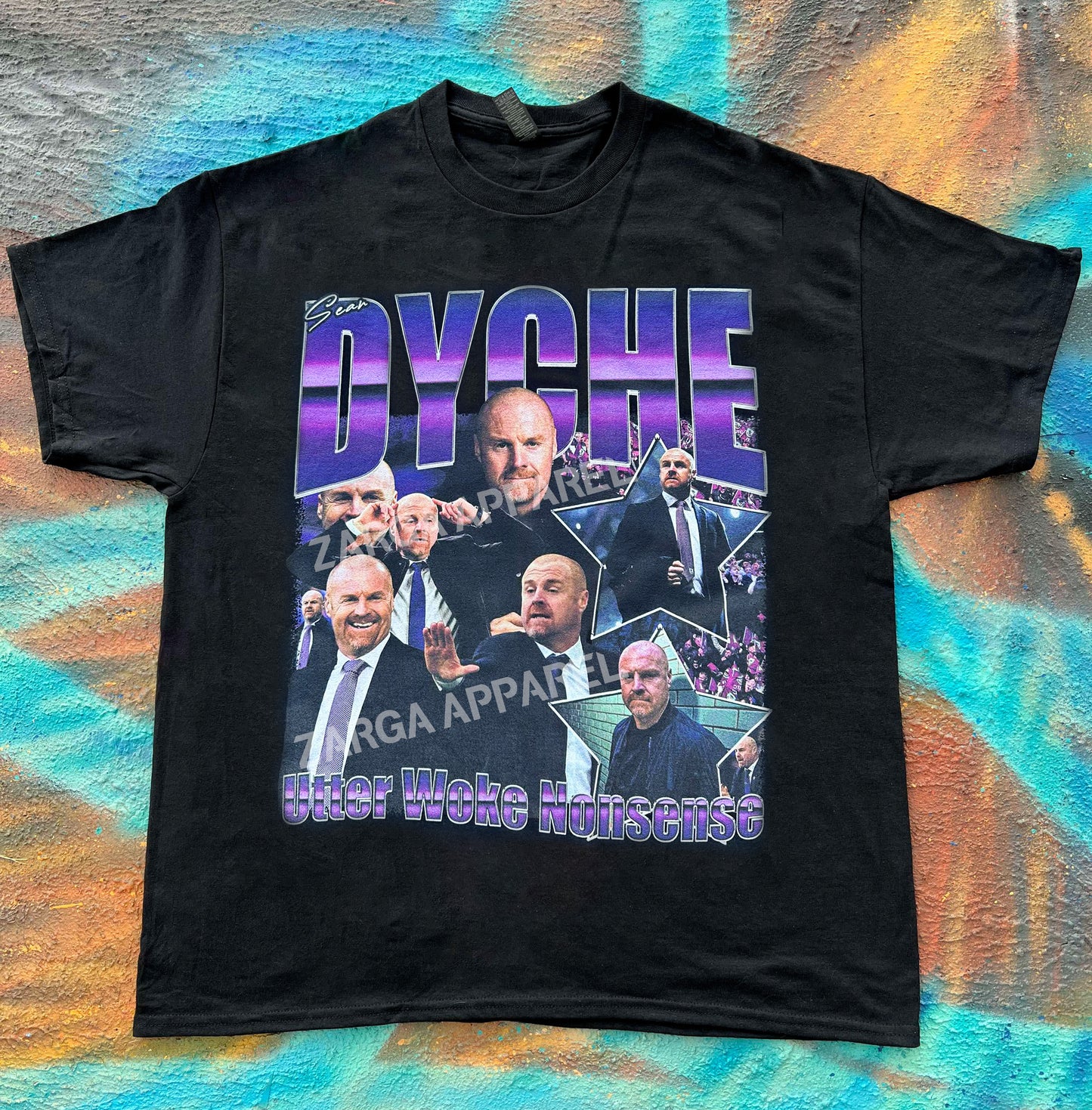 Sean Dyche Utter Woke Nonsense football meme funny tee t-shirt
