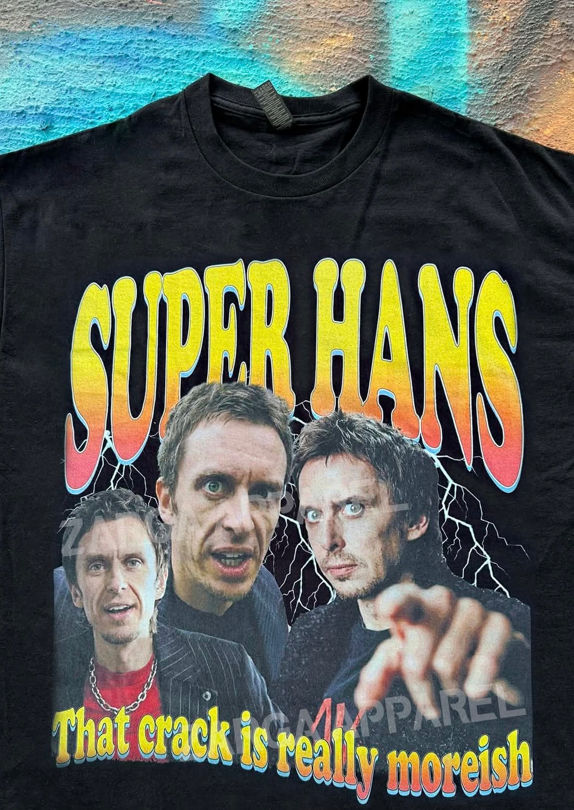 Super Hans Peep Show meme funny tee t-shirt