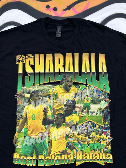 Siphiwe Tshabalala South Africa 2010 Bafana Bafana graphic tee t shirt