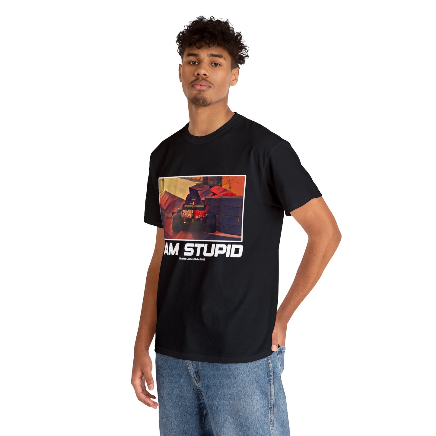 Charles Leclerc I Am Stupid Meme Tee