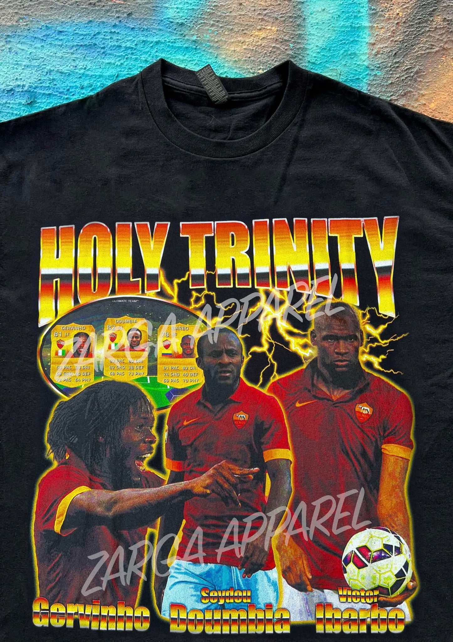 Holy Trinity Gervinho Doumbia Ibarbo FIFA 15 tee t-shirt