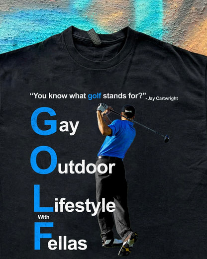 Golf Meme Jay Cartwright meme funny tee t-shirt