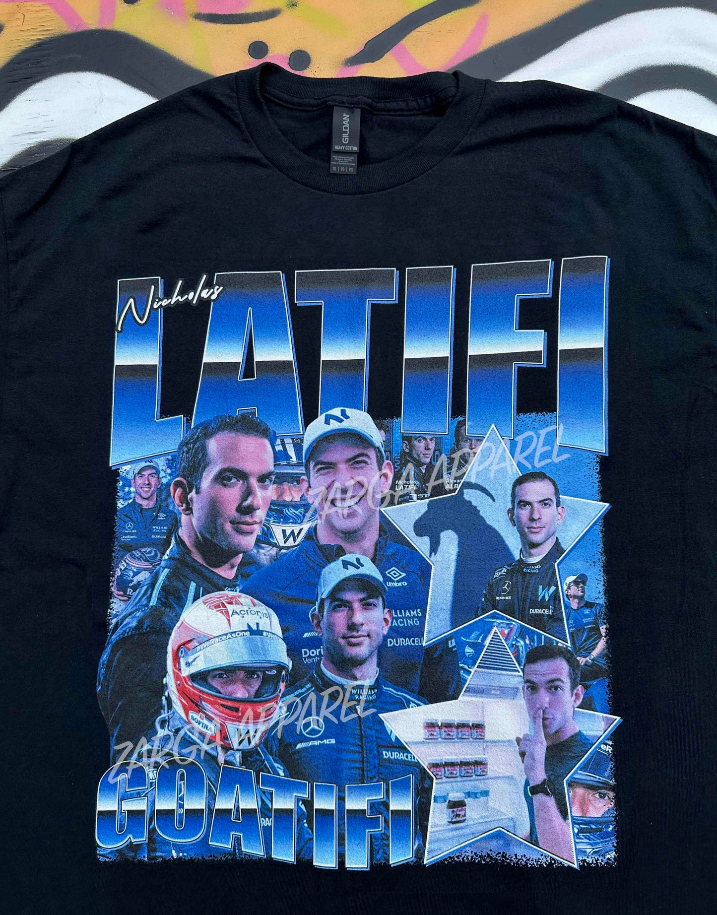 Nicholas Latifi Williams F1 Formula 1 Meme tee t-shirt