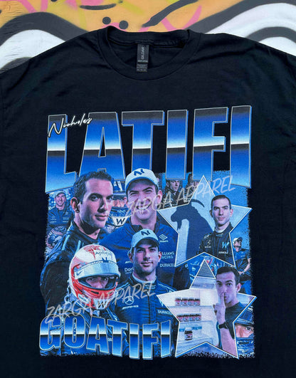 Nicholas Latifi Williams F1 Formula 1 Meme tee t-shirt