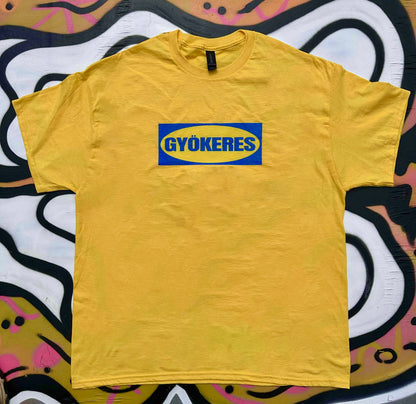 Victor Gyökeres Arsenal Football Sweden IKEA funny meme graphic tee t-shirt
