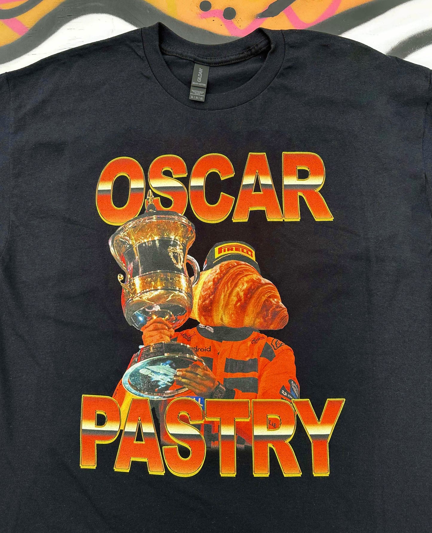 Oscar Pastry Piastri Mclaren F1 Formula 1 Meme Tee t-Shirt