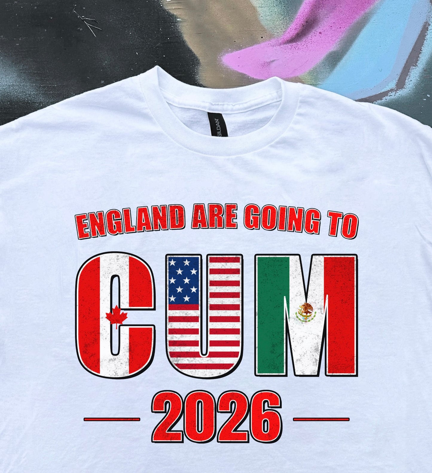 WC 2026 CUM England Football meme funny tee t-shirt